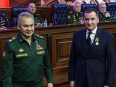 Александра Цыбульского наградили медалью «За укрепление боевого содружества»