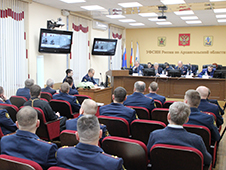 В УФСИН России по Архангельской области подвели итоги служебной деятельности за прошедший год
