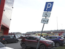 Котлашане стали меньше нарушать правила парковки в местах для инвалидов