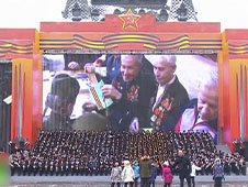 Котласские ветераны были на Красной площади на параде 7 ноября 2016 года