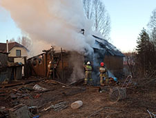 Два мальчика погибли сегодня в пожаре в Сольвычегодске