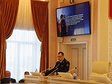 Начальник УМВД России по Архангельской области выступил с отчетом перед региональными депутатами 