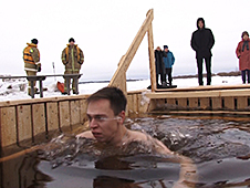 Крещенские купания в Котласе
