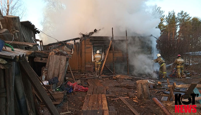 Два мальчика погибли сегодня в пожаре в Сольвычегодске