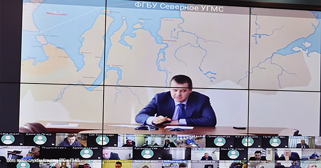 Предпаводковая обстановка в Архангельской области находится на контроле
