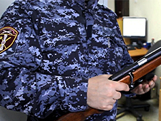 Сотрудники Росгвардии с начала года изъяли более 500 единиц огнестрельного оружия