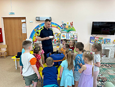 Урок безопасности для воспитанников детского сада