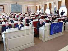 Правительственный час в Архангельском областном Собрании депутатов посвятили вопросам пожарных и спасателей